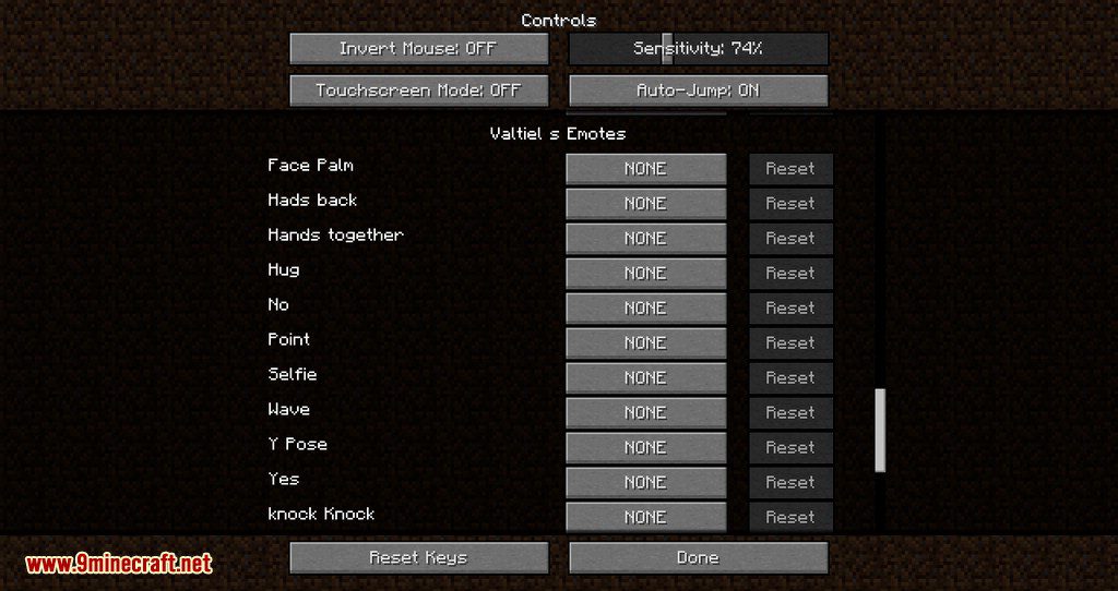 V-Emotes Mod for minecraft 02