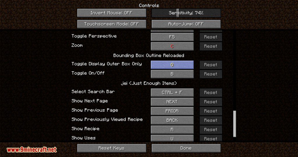 bounding box outline reloaded mod for minecraft 03