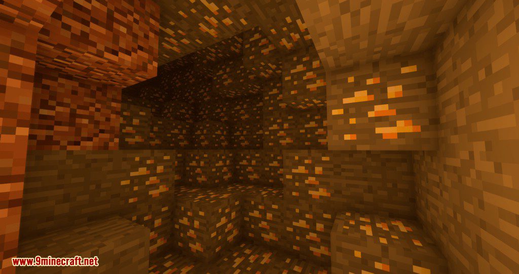 Realistic ore veins mod for minecraft 02