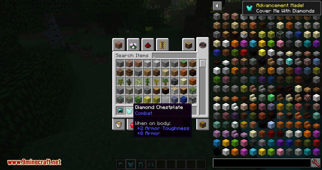 Armor Toughness Bar mod for minecraft 02