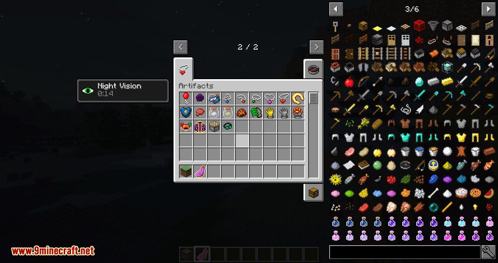 Artifacts mod for minecraft 14