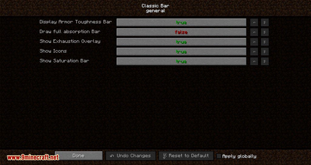 Classic Bars mod for minecraft 02