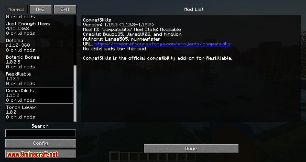 CompatSkills mod for minecraft 05