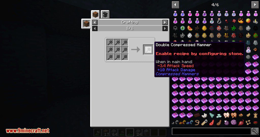 Compressed Hammers mod for minecraft 06