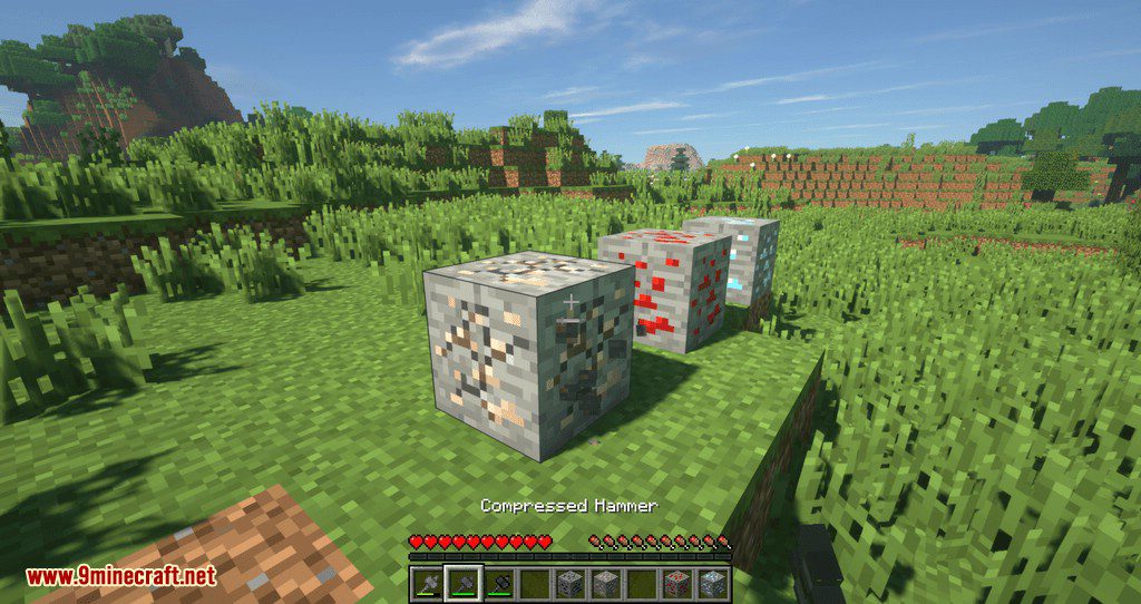 Compressed Hammers mod for minecraft 12