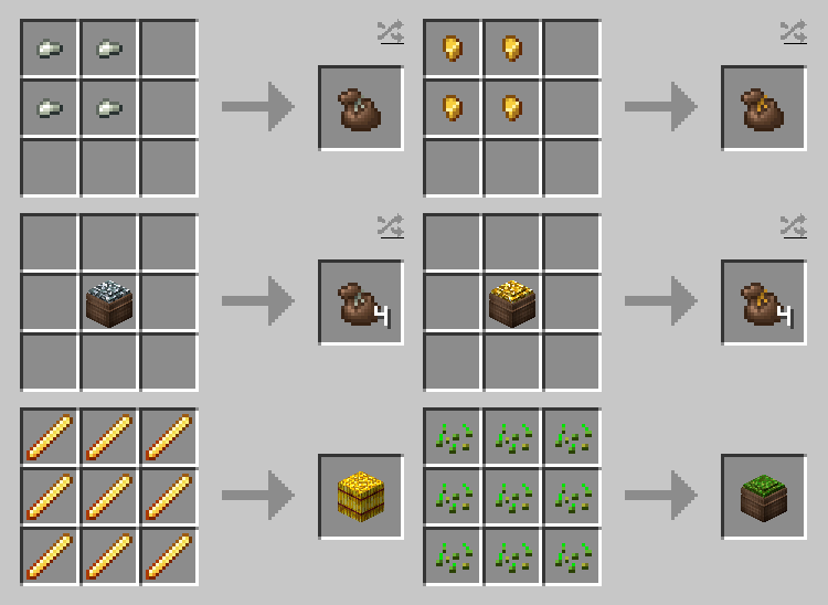 Compressed Items mod for minecraft 25