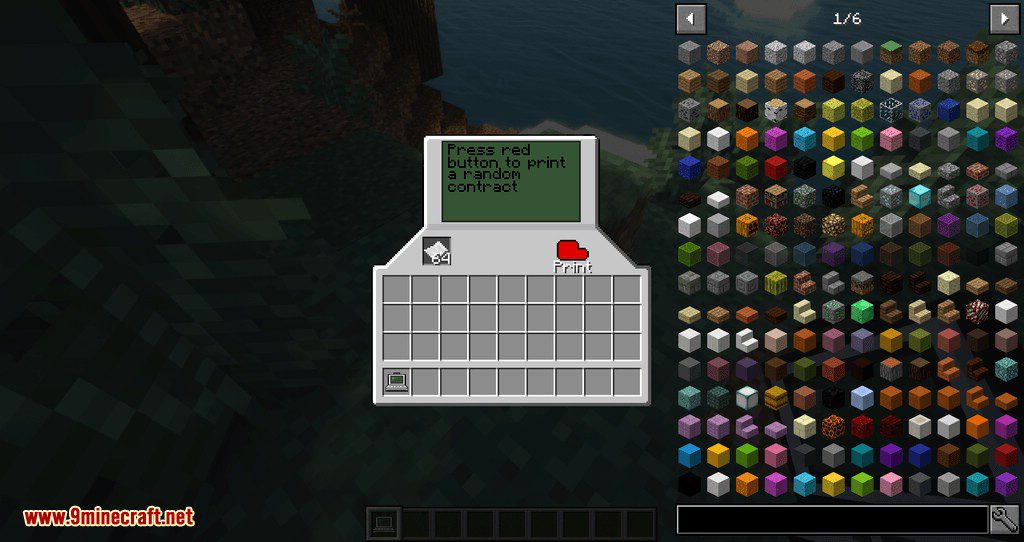 Contracts Mod for minecraft 01