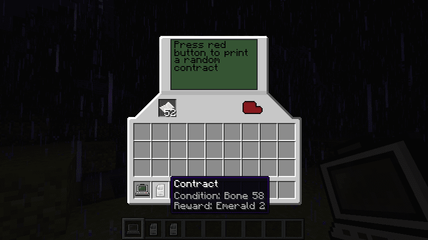 Contracts Mod for minecraft 23