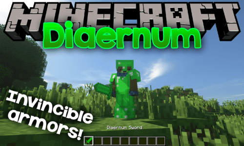 Diaernum mod for minecraft logo