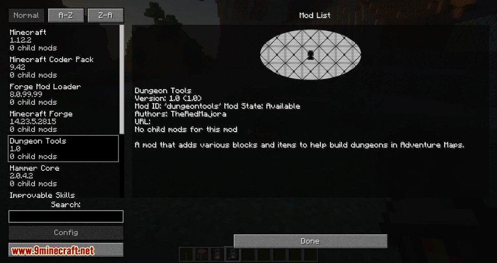 DungeonTools mod for minecraft 10