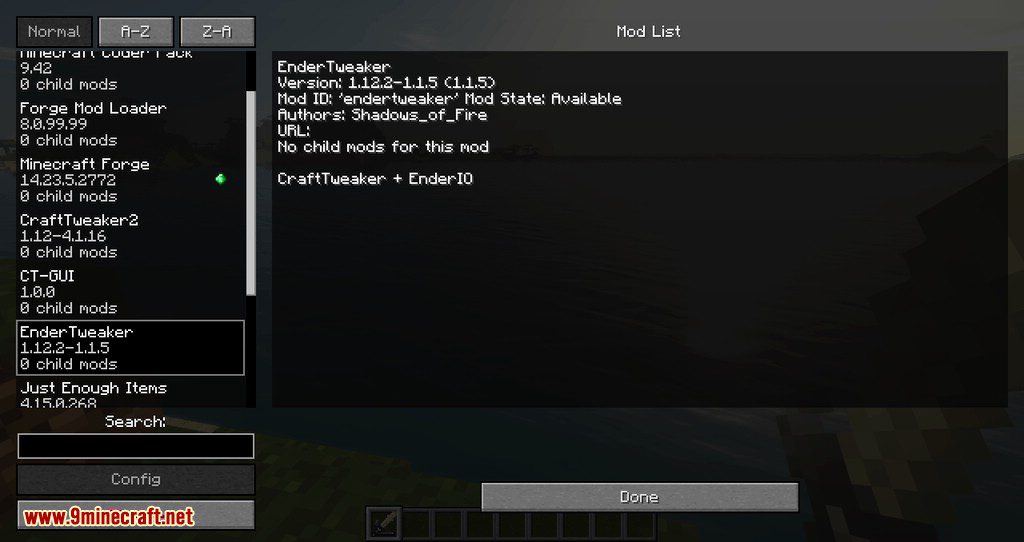 Ender Tweaker mod for minecraft 03