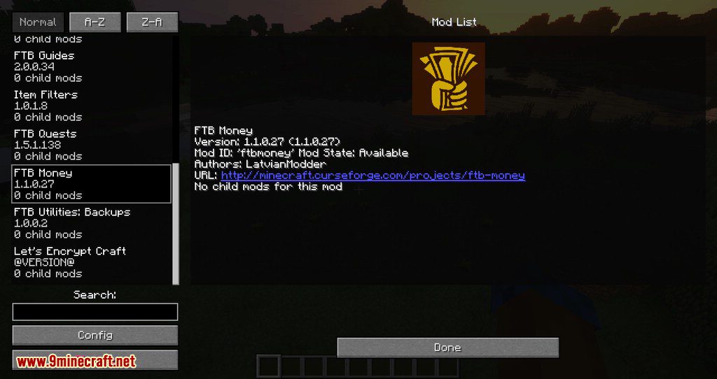 FTB Money mod for minecraft 08