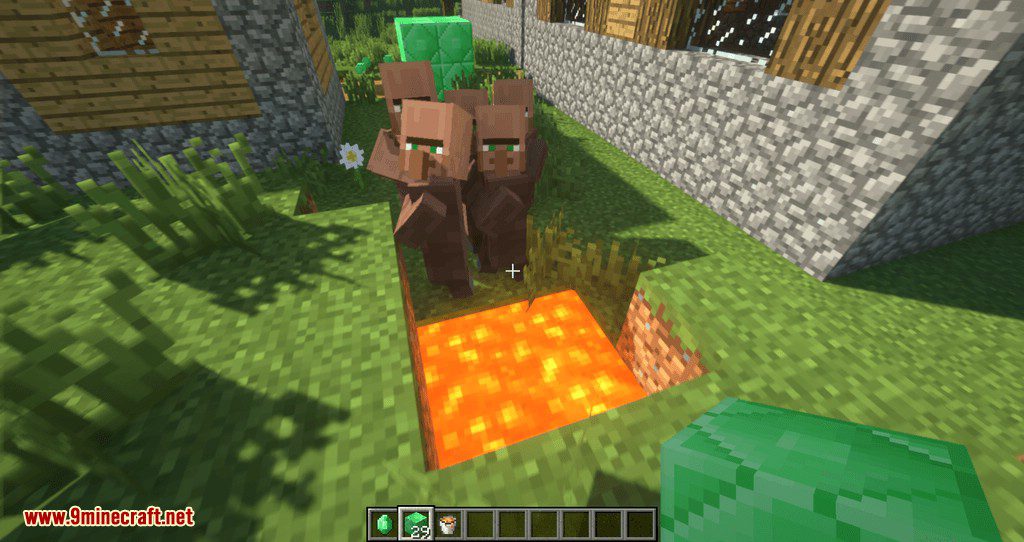 Following Villagers mod for minecraft 10