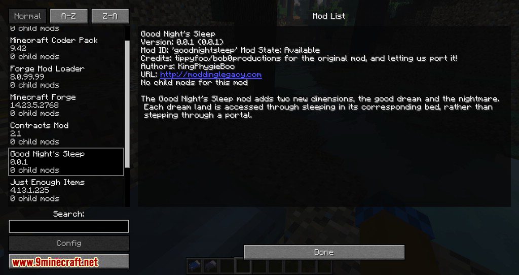 Good Night_s Sleep mod for minecraft 03