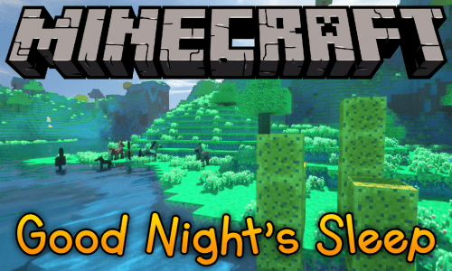 Good Night_s Sleep mod for minecraft logo