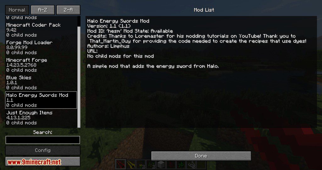 Halo Energy Swords Mod for minecraft 14