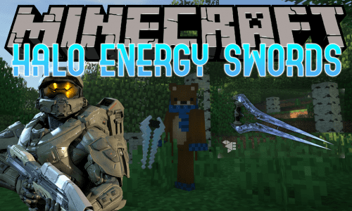 Halo Energy Swords Mod for minecraft logo