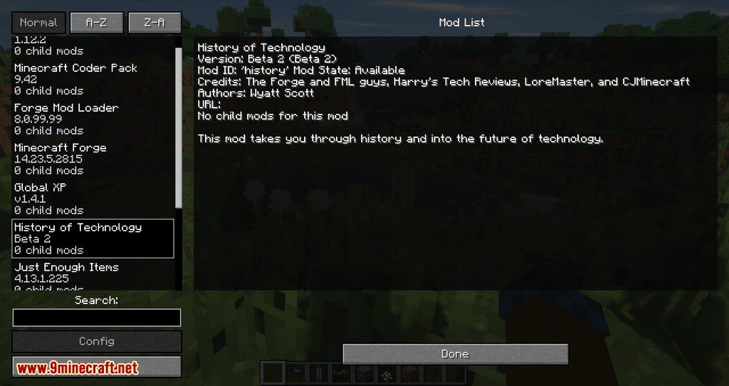 History of Technology mod for minecraft 14