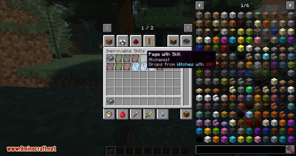 Improvable Skills mod for minecraft 08