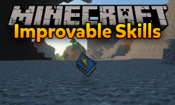 Improvable Skills mod for minecraft logo