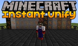 Instant Unify mod for minecraft logo