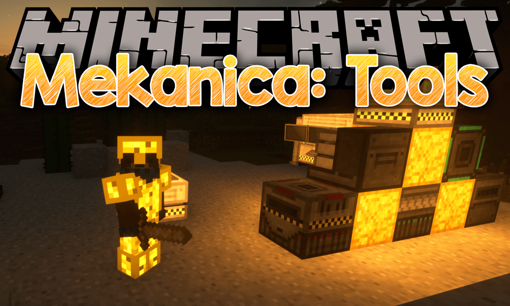 Mekanica Tools mod for minecraft logo