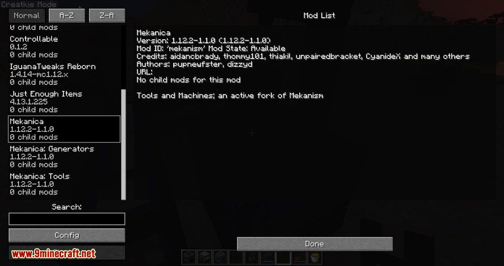 Mekanica mod for minecraft 10