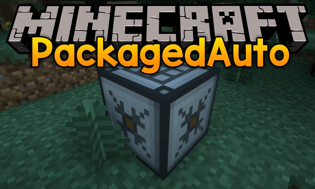 PackagedAuto mod for minecraft logo