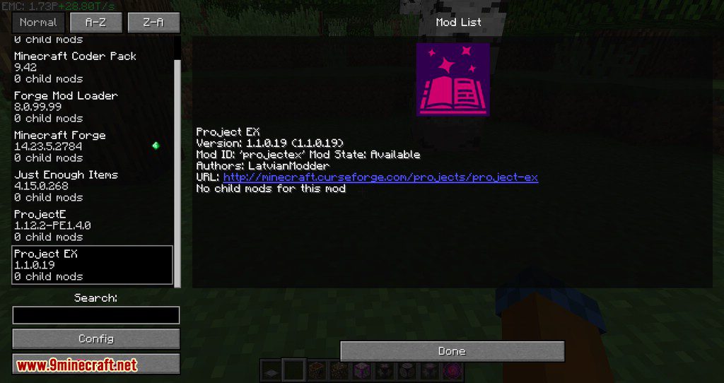 Project EX mod for minecraft 10