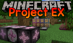 Project EX mod for minecraft logo