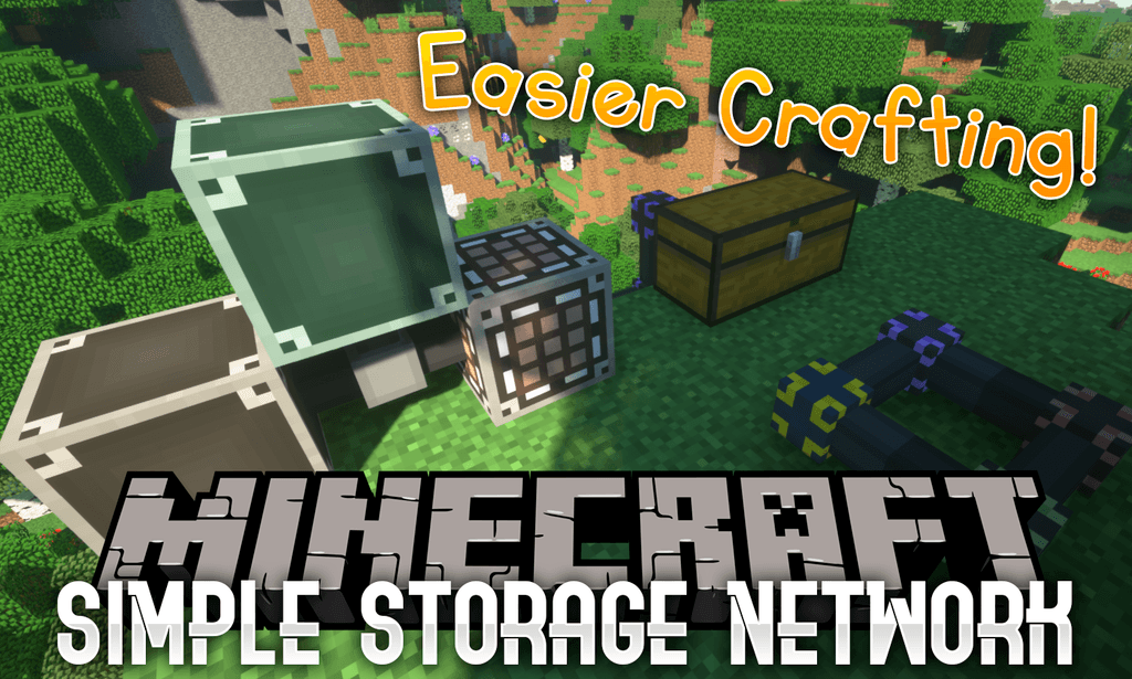 Simple Storage Network mod for minecraft logo