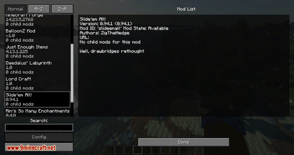 Slide _em ALL mod for minecraft 10