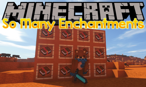 So Many Enchantments mod for minecraft logo