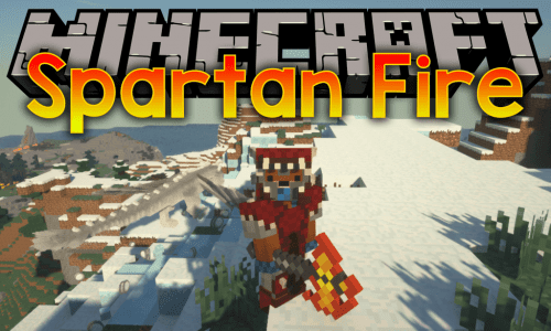 Spartan Fire mod for minecraft logo