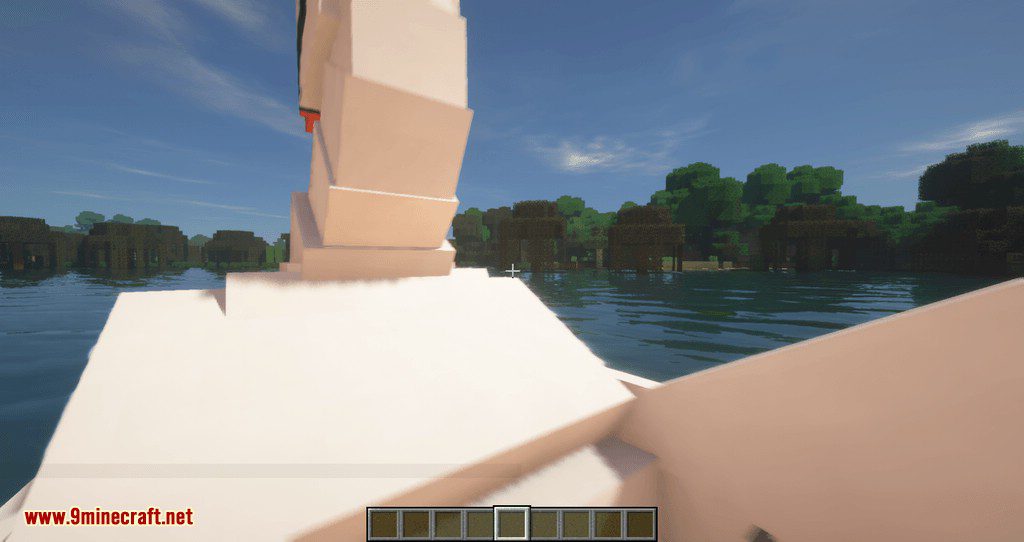 Swan Boats mod for minecraft 08