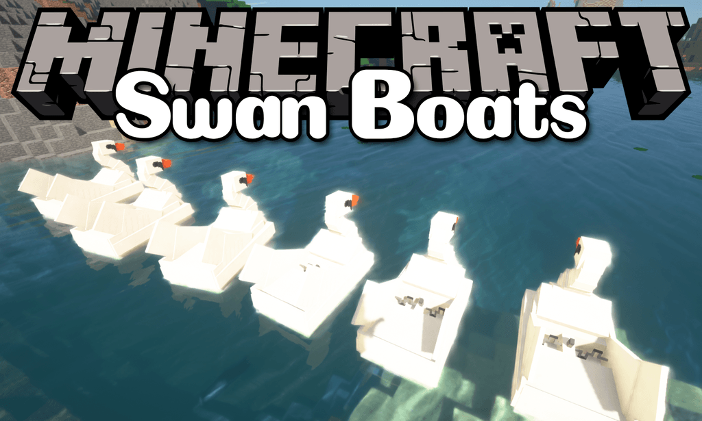 Swan Boats mod for minecraft logo