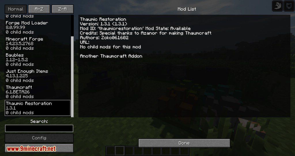 Thaumic Restoration mod for minecraft 10