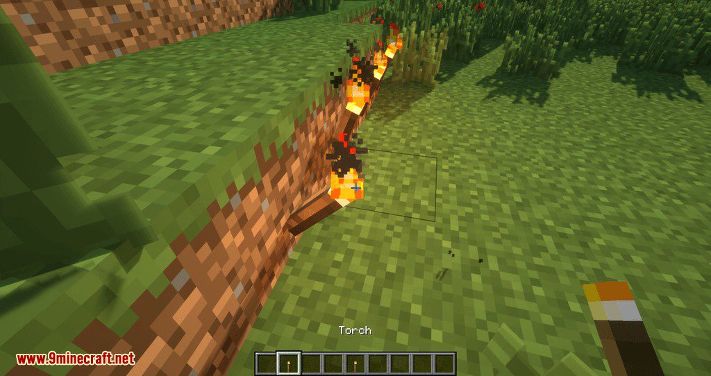 Torch Lever mod for minecraft 08