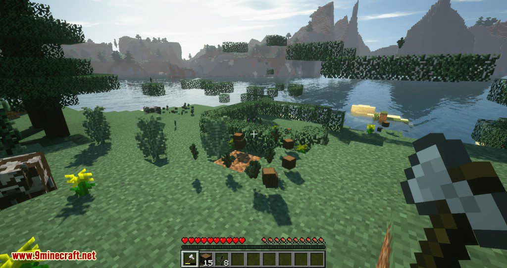 Tree Choppin mod for minecraft 07