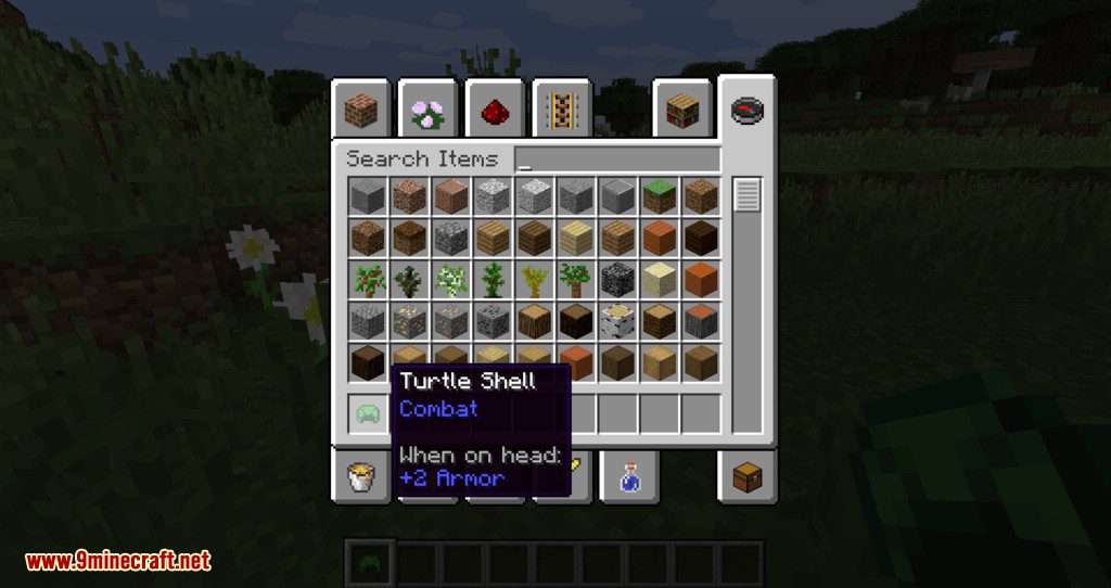 Turtle Shell Drop mod for minecraft 04