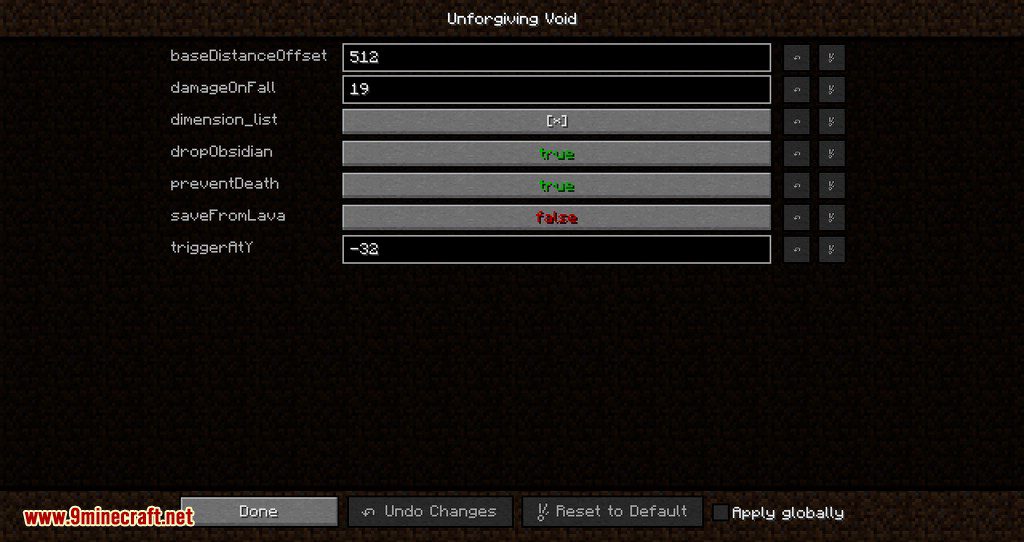 Unforgiving Void mod for minecraft 13