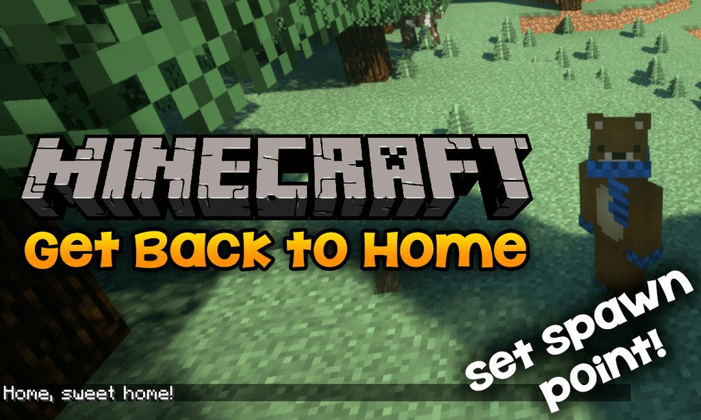 get back to home mod for minecraft logo