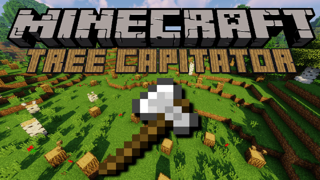 Treecapitator Data Pack 1 18 1 1 17 1 An Easy Way To Clear A Forest 9minecraft Net