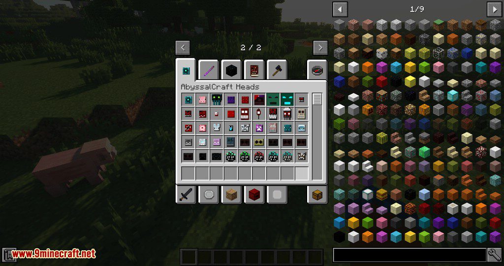 AbyssalCraft Heads mod for minecraft 11