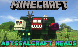 AbyssalCraft Heads mod for minecraft logo