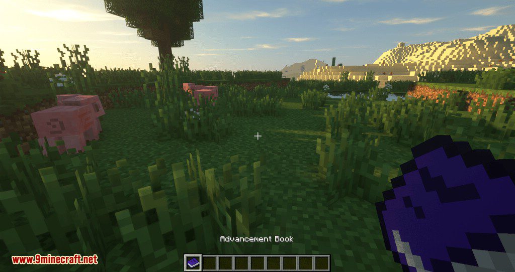 Advancement Book mod for minecraft 01