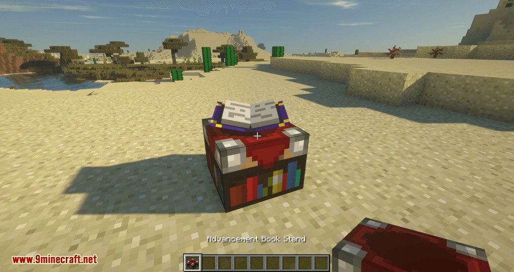 Advancement Book mod for minecraft 10