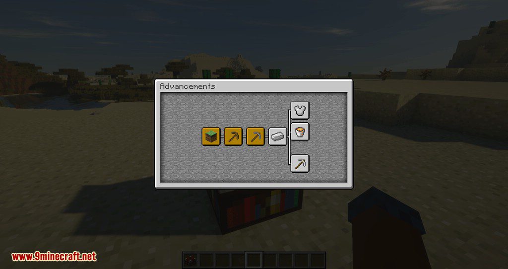 Advancement Book mod for minecraft 11