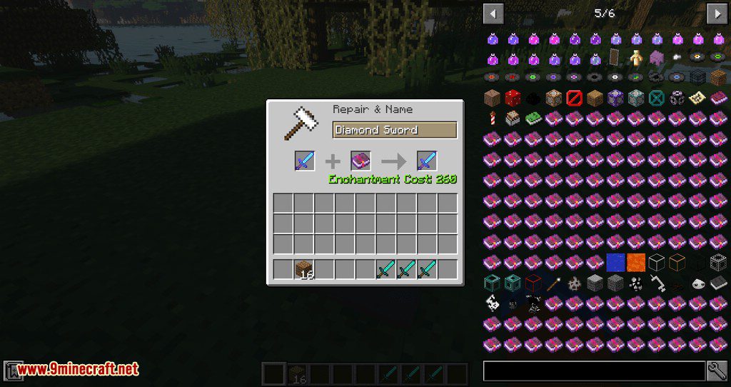 Anvil Fix mod for minecraft 02