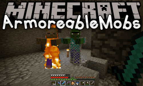 ArmoreableMobs mod for minecraft logo